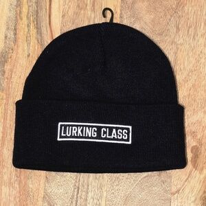 Lurker Black Gas Station Beanie